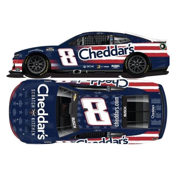 ライオネルレーシング4 シボレー カマロ ZL1 No.8 CHEDDAR'S SALUTES 2024 NASCAR K.ブッシュ