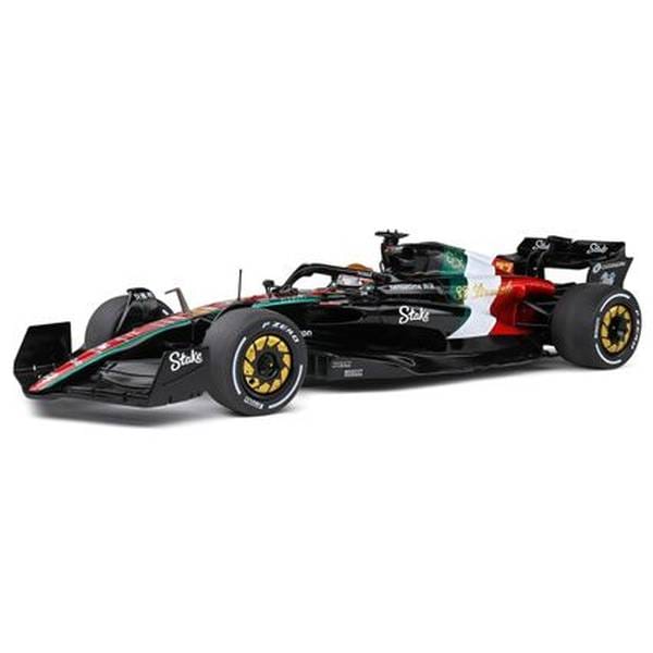 ソリド 1/18 アルファロメオ C43 No.77 2023 F1 イタリアGP V.ボッタス