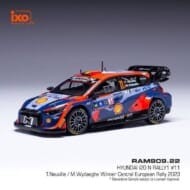 イクソ 1/43 ヒョンデ i20 N ラリー1 No.11 2023 WRC セントラルヨーロピアン・ラリー ウィナー T.ヌービル/M.ウィダグ>