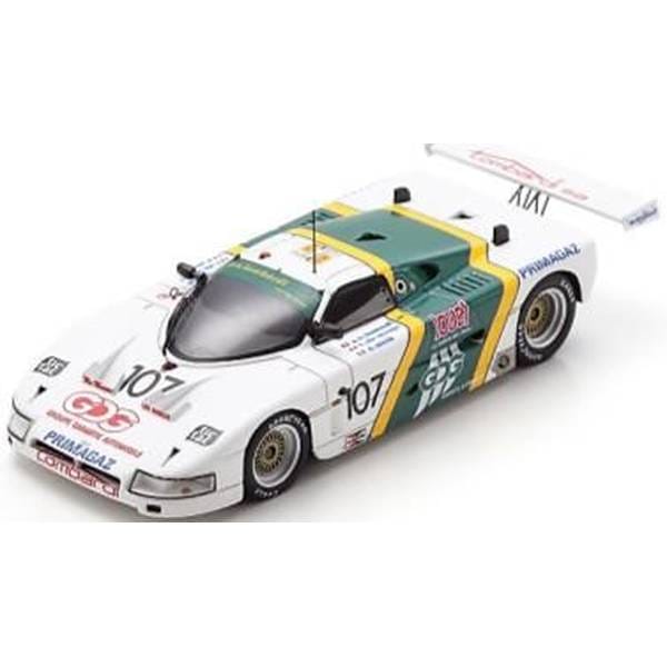 スパーク 1/43 スパイス SE87C No.107 1990 ル・マン24時間 P-A.Lombardi/D.Morin/F.de Lesseps