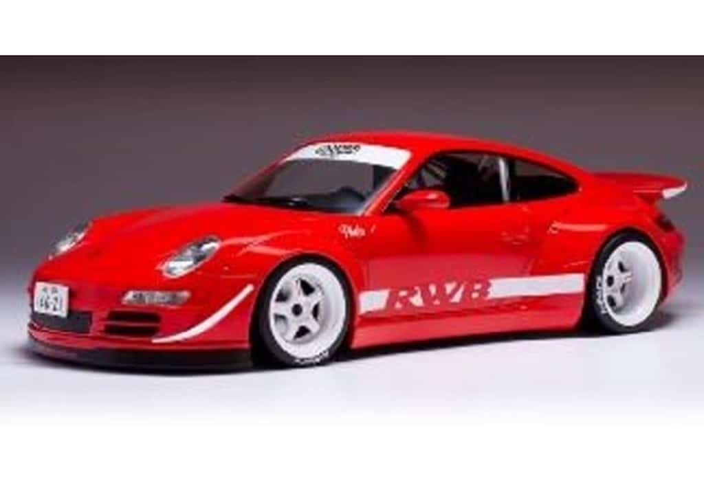 イクソ 1/18 RWB ポルシェ 997 レッド