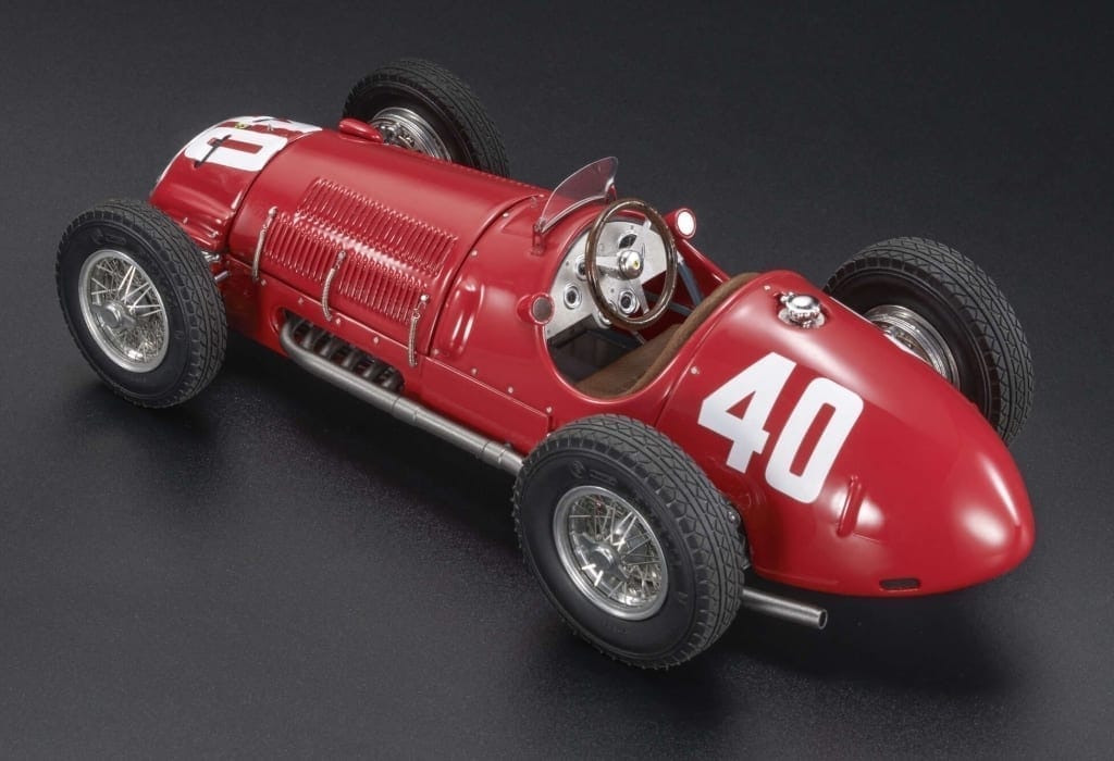 トップマルケス 1/18 フェラーリ 125 F1 No.40 1950 F1 モナコGP 2位 A.アスカリ