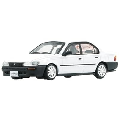 BM CREATIONS4 トヨタ カローラ AE100 1996 ホワイト/ブラックバンパー 左ハンドル仕様