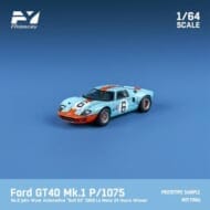 Finclassically4 フォード GT40 Mk1 P/1075 No.6 1969 ル・マン24時間 ウィナー J.オリバー/J.イクス ガルフ