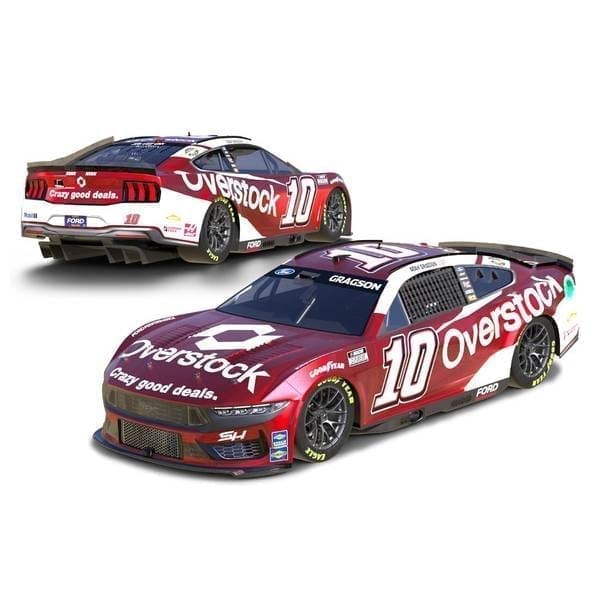 ライオネルレーシング4 フォード マスタング No.10 OVERSTOCK.COM 2024 NASCAR N.グラゴソン