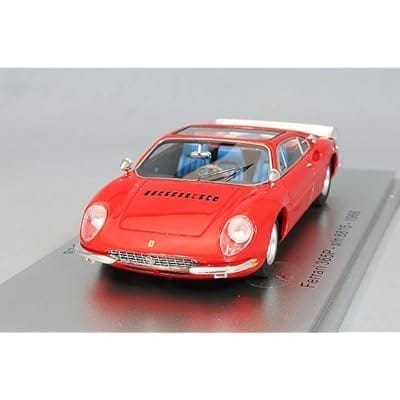 ケス 1/43 フェラーリ 365P ベルリネッタスペシャル 3シート 1966 レッド