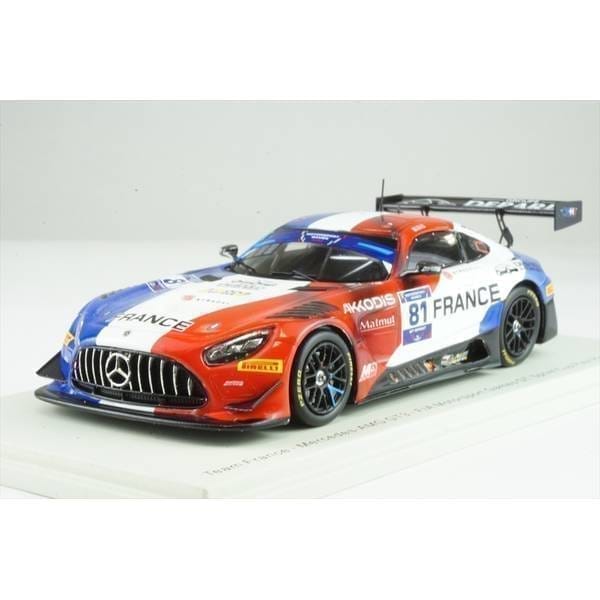 スパーク 1/43 メルセデスAMG GT3 No.81 チーム フランス 2022 FIAモータースポーツゲーム ポールリカール T.ヴォーチェ