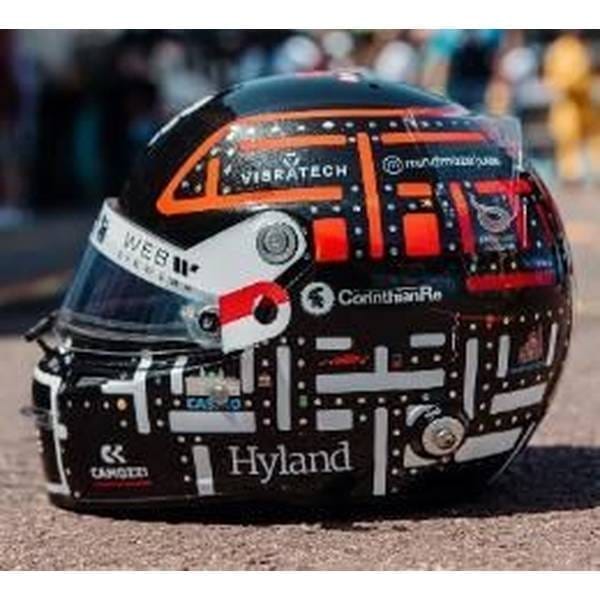 スパーク 1/5 ドライバーズ・ヘルメット アルファロメオF1チーム・ステーク 2023 F1 モナコGP V.ボッタス