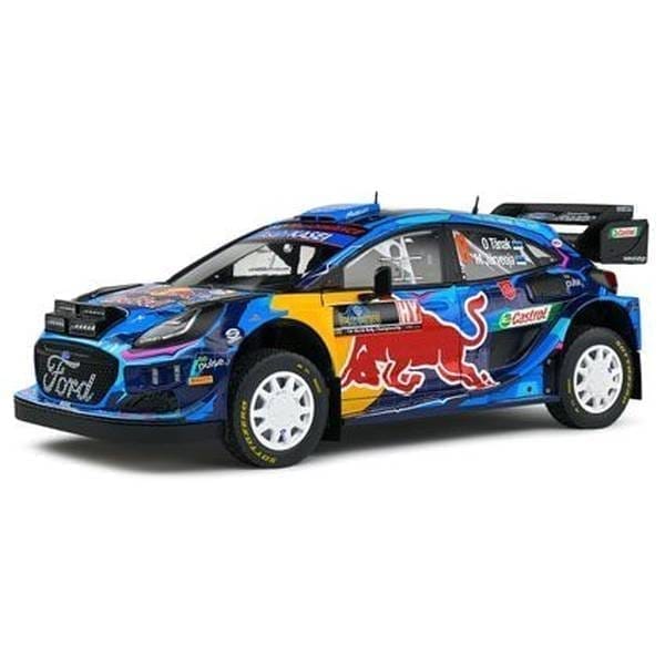 ソリド 1/18 フォード プーマ ラリー1 No.8 2023 WRC ラリー・スウェーデン ウィナー O.タナック/M.ヤルヴェオヤ