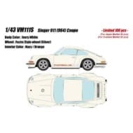 ヴィジョン 1/43 シンガー 911 964 アイボリーホワイト