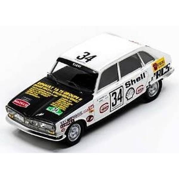 スパーク 1/43 ルノー 16 TS No.34 1972 Rallye du Maroc L.Tahitien/Dupre