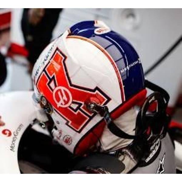スパーク 1/5 ドライバーズ・ヘルメット マネーグラム ハースF1チーム 2023 F1 マイアミGP K.マグヌッセン