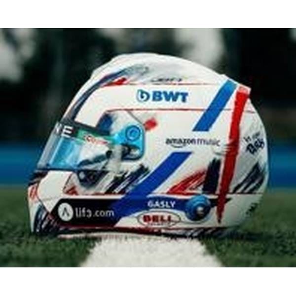 スパーク 1/5 ドライバーズ・ヘルメット BWT アルピーヌ F1チーム 2024 F1 イギリスGP P.ガスリー