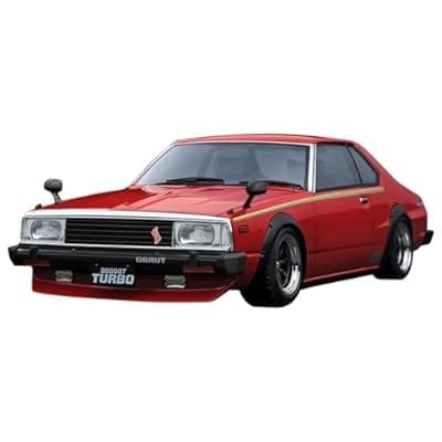 イグニッションモデル 1/18 ニッサン スカイライン 2000 ターボ GT-ES C211 2000 レッド