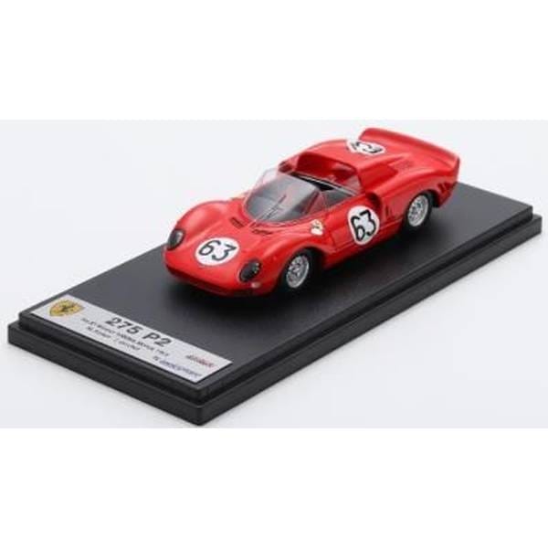 ルックスマート 1/43 フェラーリ 275 P2 No.63 1965 モンツァ1000km ウィナー M.パークス/J.Guichet