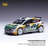 イクソ 1/43 ヒョンデ i20 N ラリー2 No.45 2024 WRC ラリー・モンテカルロ H.ヴォッセ/W.Vissenberg