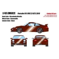 アイドロン 1/43 ポルシェ 911 997.2 GT3 2010 マカダミアメタリック