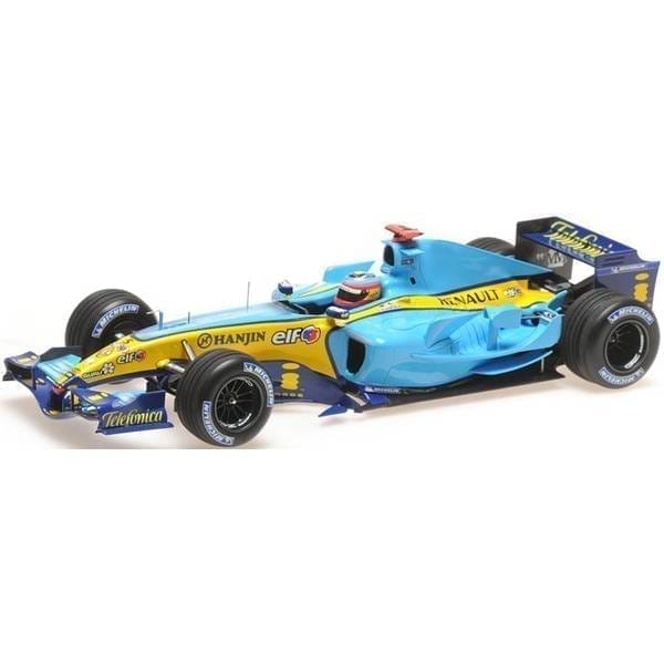 ミニチャンプス 1/18 ルノー R25 No.5 2005 F1 ブラジルGP 3位 F.アロンソ