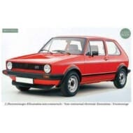 ノレブ 1/12 フォルクスワーゲン ゴルフ GTI 1976 マーズレッド>