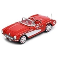 シュコー 1/43 シボレー コルベット C1 V8 1956 デイトナ ペースカー レッド