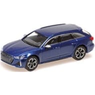 ミニチャンプス 1/87 アウディ RS 6 アバント 2019 ブルーメタリック>