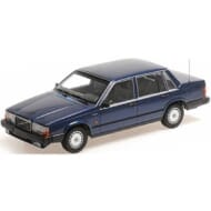 ミニチャンプス 1/18 ボルボ 740 GL 1986 ダークブルーメタリック