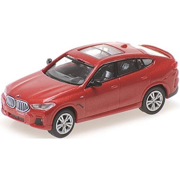 ミニチャンプス 1/87 BMW X6 2020 レッドメタリック