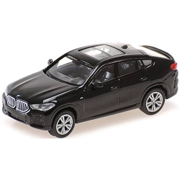 ミニチャンプス 1/87 BMW X6 2020 ブラックメタリック