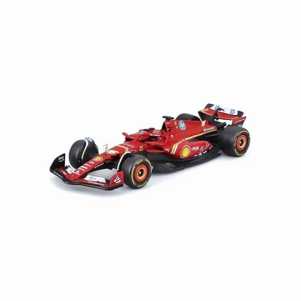 ブラーゴ 1/43 フェラーリ SF-24 No.16 2024 F1 イモラGP 3位 C.ルクレール ドライバー付