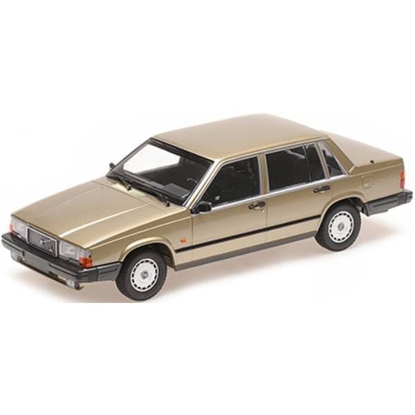 ミニチャンプス 1/18 ボルボ 740 GL 1986 ゴールド