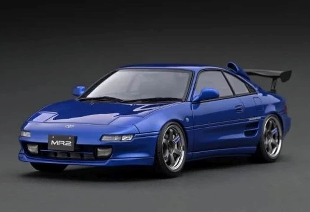 イグニッションモデル 1/18 トヨタ MR2 SW20 ブルーメタリック