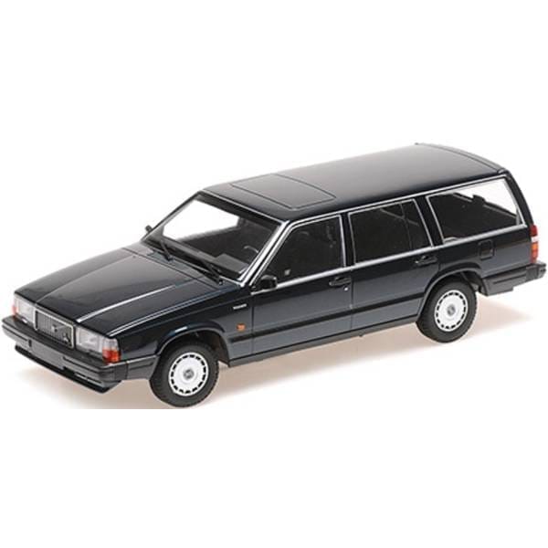 ミニチャンプス 1/18 ボルボ 740 GL ブレーク 1986 ダークグリーンメタリック