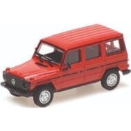 ミニチャンプス 1/87 メルセデス・ベンツ 230G W460 1979 レッド