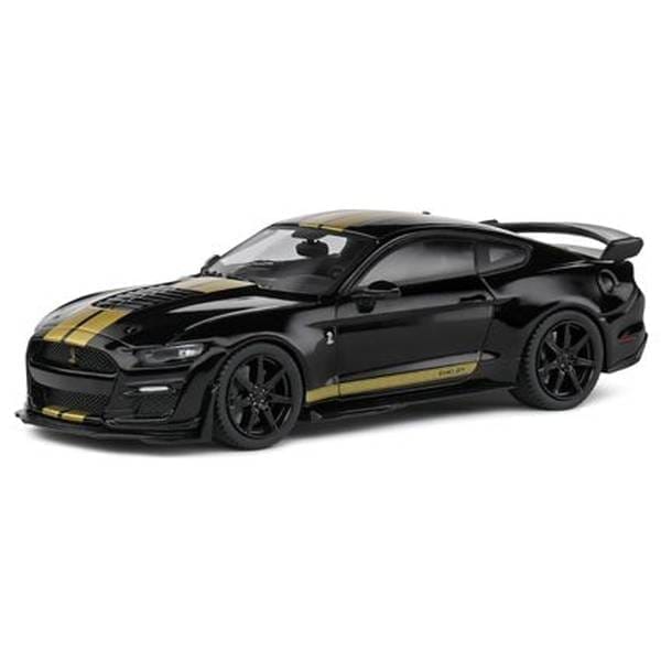 ソリド 1/43 シェルビー マスタング GT500 2020 ブラック/ゴールドストライプ