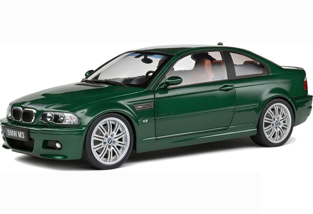 ソリド 1/18 BMW E46 M3 クーペ 2000 グリーン