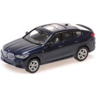 ミニチャンプス 1/87 BMW X6 2020 ブルーメタリック