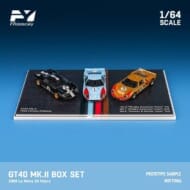 Finclassically4 フォード GT40 MK.II ブラック No.2 + ブルー No.1 + ゴールド No.5 1966 ル・マン24時間 3台セット>