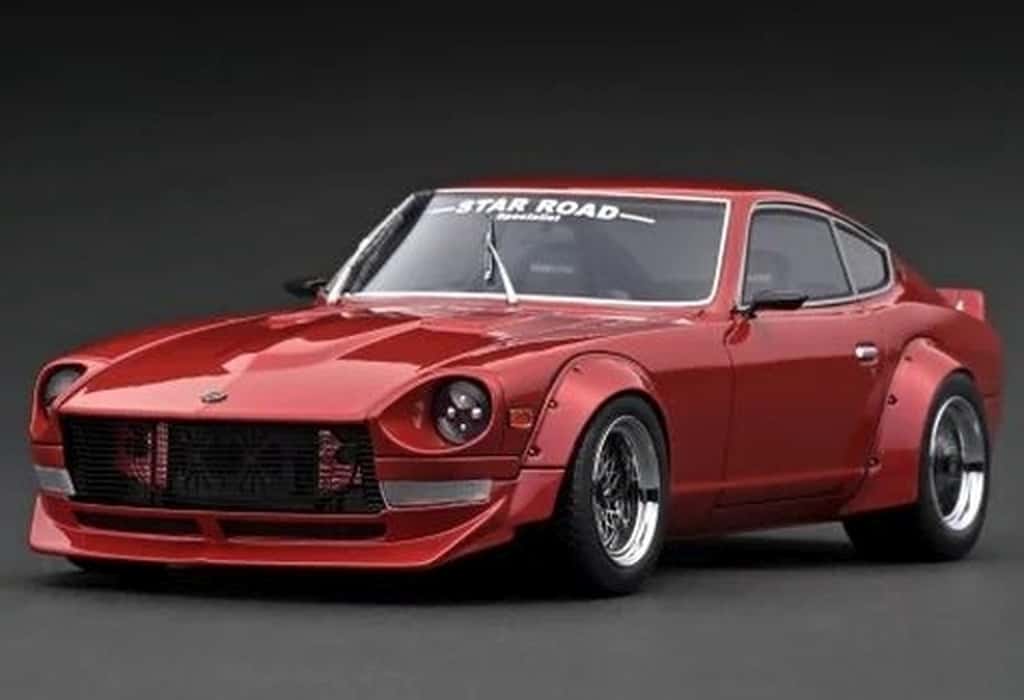 イグニッションモデル 1/18 ニッサン フェアレディZ S30 スターロード レッドメタリック