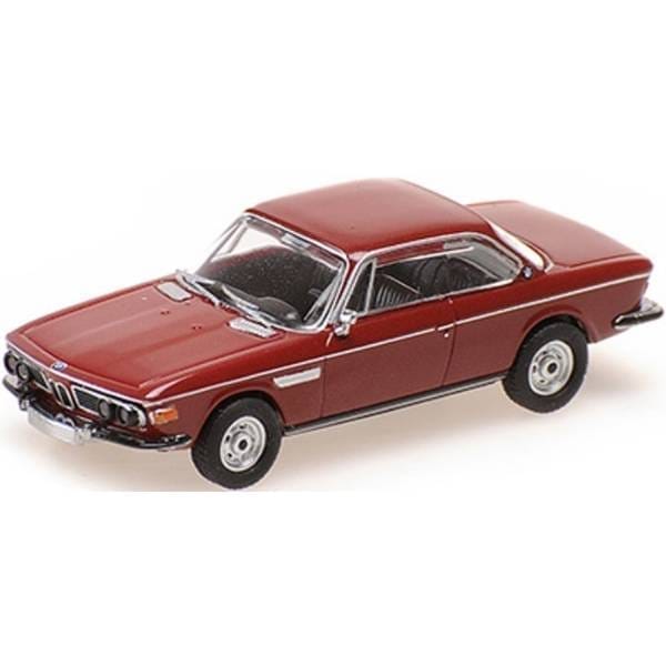 ミニチャンプス 1/87 BMW 3.0 CSI 1971 ダークレッドメタリック