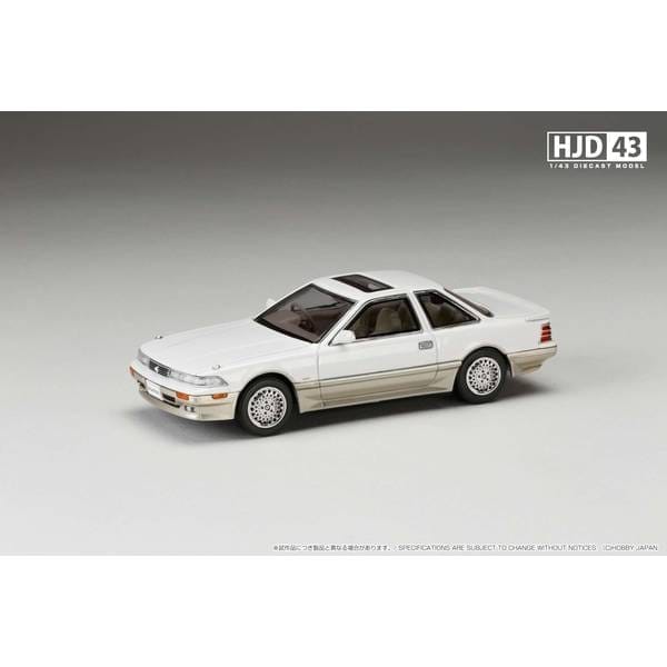 ホビージャパン 1/43 トヨタ ソアラ 3000 TWINCAM 24 GT-LIMITED MZ20 1988 クリスタルホワイトトーニング II