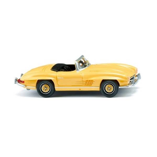 ヴィーキング 1/87 メルセデス・ベンツ 300 SL ロードスター イエロー