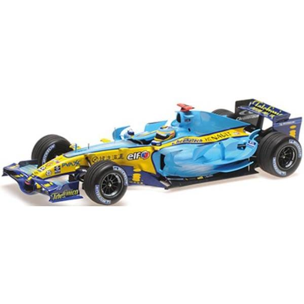 ミニチャンプス 1/18 ルノー R26 No.1 2006 F1 中国GP 2位 F.アロンソ