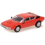 ミニチャンプス 1/87 ランボルギーニ ウラッコ 1974 レッド