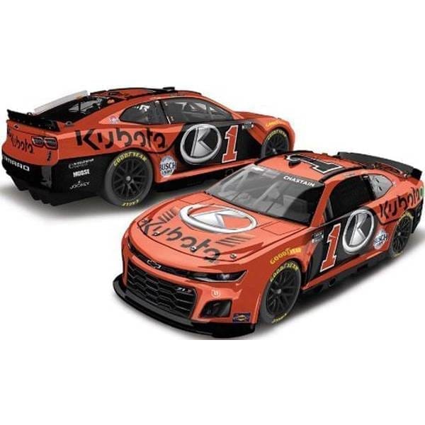 ライオネルレーシング4 シボレー カマロ ZL1 No.1 KUBOTA 2024 NASCAR R.チャステイン