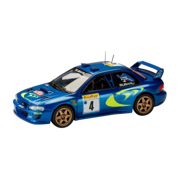 ホビージャパン 1/43 スバル インプレッサ No.4 1998 WRC ラリー・モンテカルロ 4位 P.リアッティ/F.ポンス