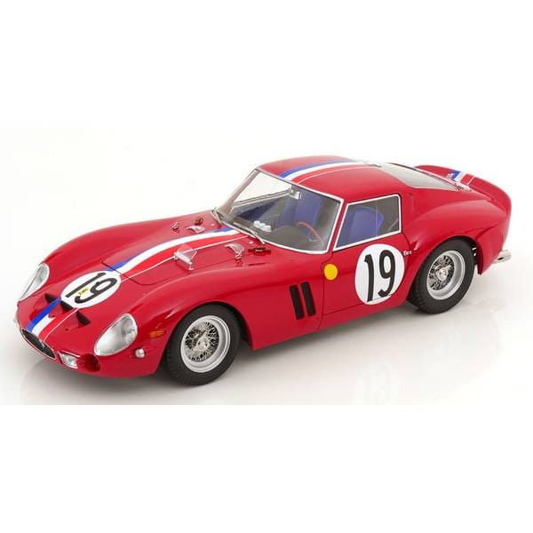 KKスケール 1/12 フェラーリ 250 GTO No.19 1962 ル・マン24時間 2位 P.ノブレ/J.ギシェ