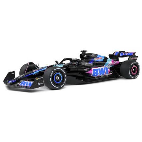 ソリド 1/18 アルピーヌ A524 プレゼンテーション 2024 F1 E.オコン ブルー