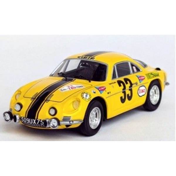 トロフュー 1/43 アルピーヌ ルノー A110 No.33 1968 TAPラリー D.Blain/C.Melville