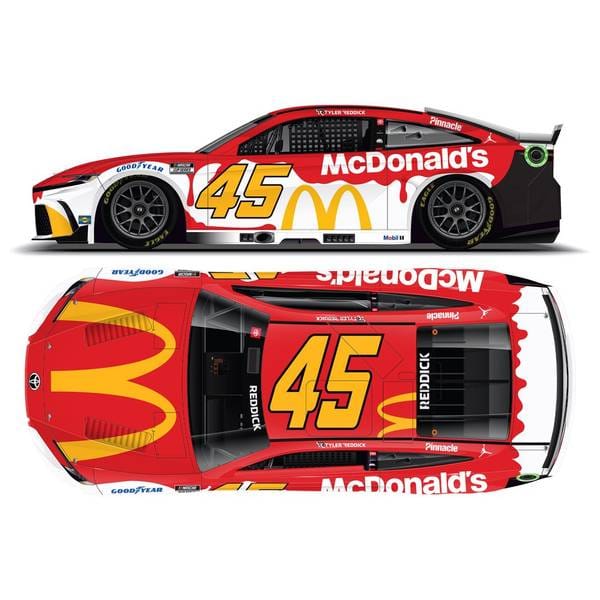 ライオネルレーシング4 トヨタ カムリ No.45 McDONALD'S 2024 NASCAR T.レディック