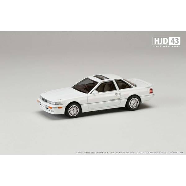 ホビージャパン 1/43 トヨタ ソアラ 2000 TWINCAM24 TWIN TURBO GT-TWIN TURBO L GZ20 1988 スーパーホワイト III